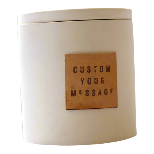 PERSONALIZED SOY CANDLE