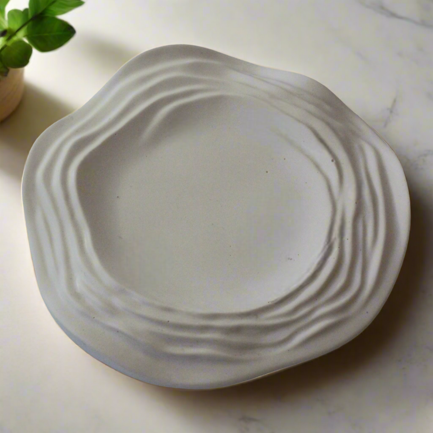 small white tray 